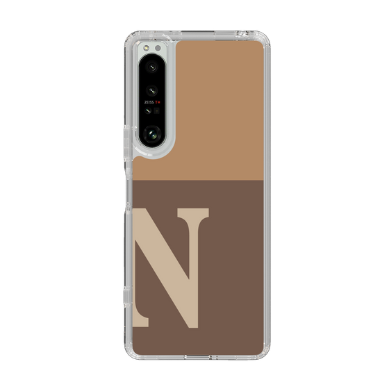 Slim Protection Case［ Original - initial two tone - N brown ］