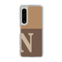 Slim Protection Case［ Original - initial two tone - N brown ］