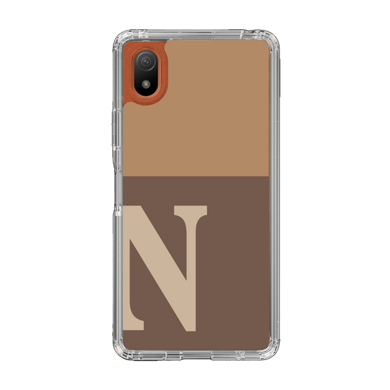 Slim Protection Case［ Original - initial two tone - N brown ］