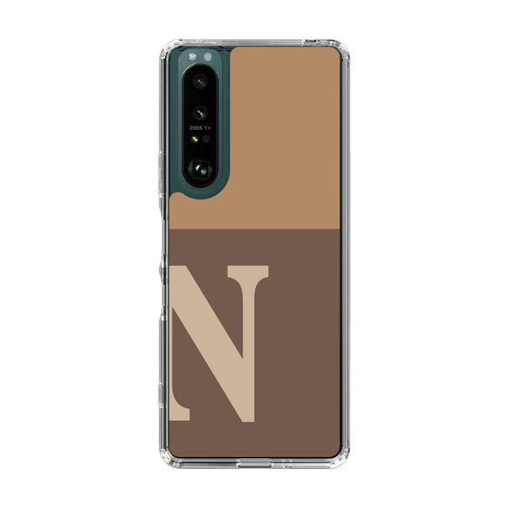 Slim Protection Case［ Original - initial two tone - N brown ］