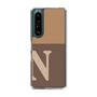 Slim Protection Case［ Original - initial two tone - N brown ］