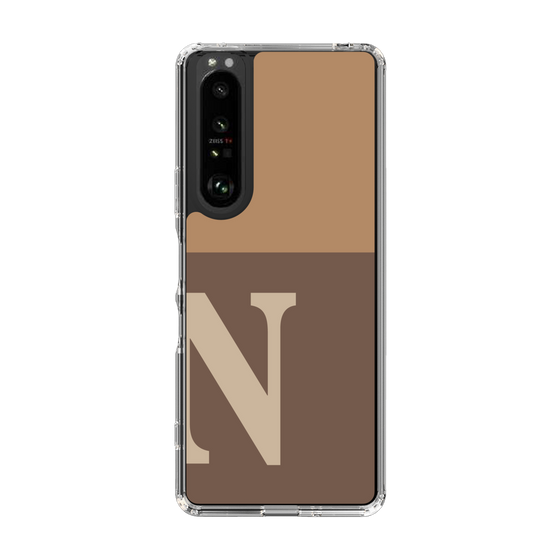 Slim Protection Case［ Original - initial two tone - N brown ］