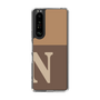 Slim Protection Case［ Original - initial two tone - N brown ］