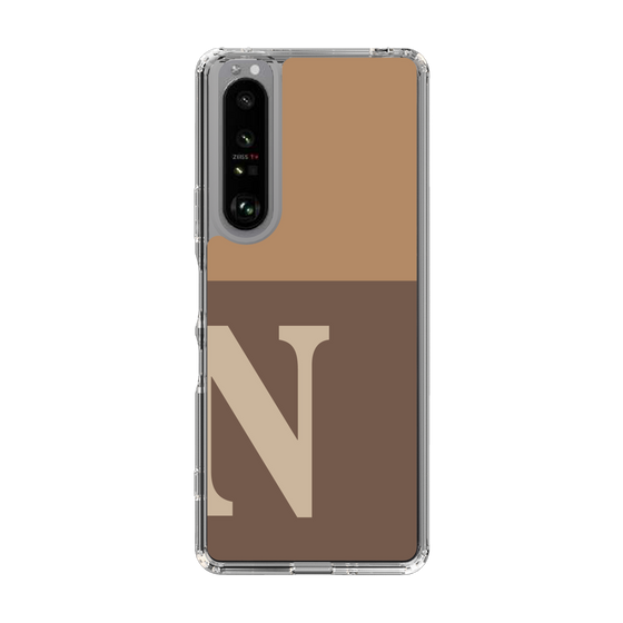 Slim Protection Case［ Original - initial two tone - N brown ］