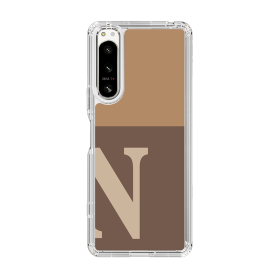 Slim Protection Case［ Original - initial two tone - N brown ］
