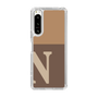 Slim Protection Case［ Original - initial two tone - N brown ］