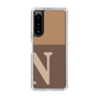Slim Protection Case［ Original - initial two tone - N brown ］