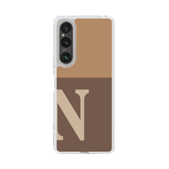 Slim Protection Case［ Original - initial two tone - N brown ］