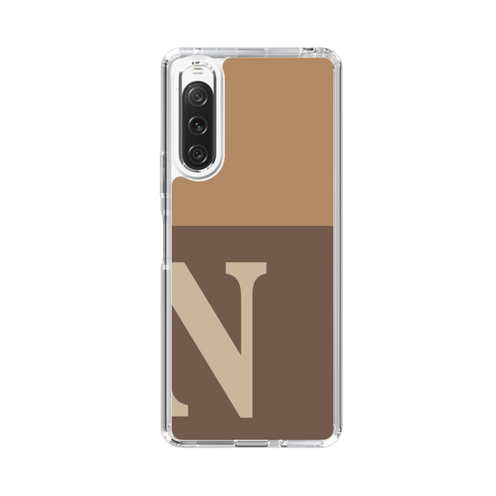 Slim Protection Case［ Original - initial two tone - N brown ］