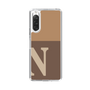 Slim Protection Case［ Original - initial two tone - N brown ］