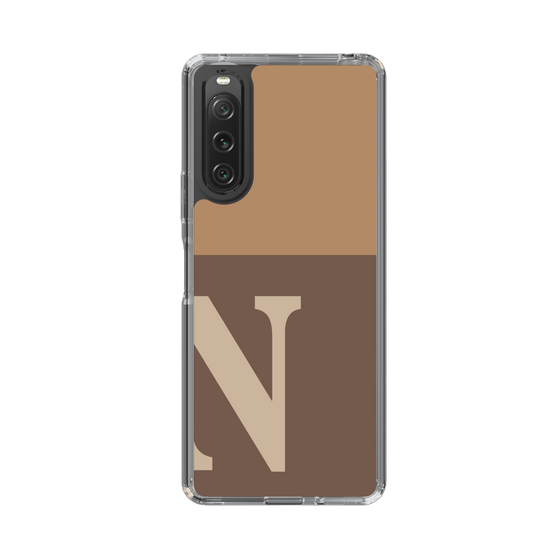 Slim Protection Case［ Original - initial two tone - N brown ］