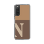 Slim Protection Case［ Original - initial two tone - N brown ］