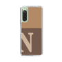 Slim Protection Case［ Original - initial two tone - N brown ］