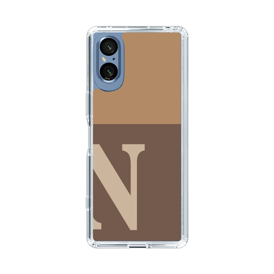 Slim Protection Case［ Original - initial two tone - N brown ］