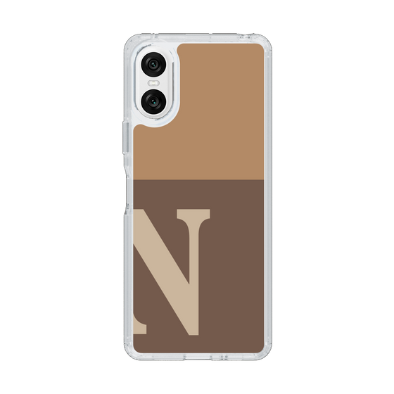 Slim Protection Case［ Original - initial two tone - N brown ］