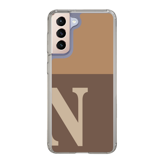 Slim Protection Case［ Original - initial two tone - N brown ］