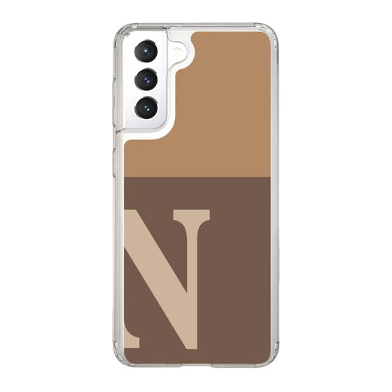 Slim Protection Case［ Original - initial two tone - N brown ］