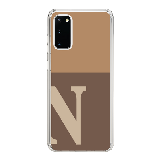 Slim Protection Case［ Original - initial two tone - N brown ］