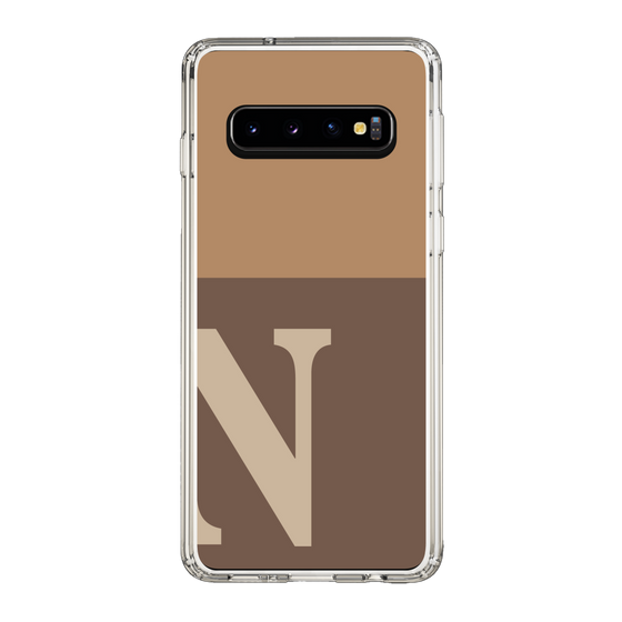 Slim Protection Case［ Original - initial two tone - N brown ］