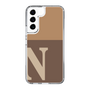 Slim Protection Case［ Original - initial two tone - N brown ］