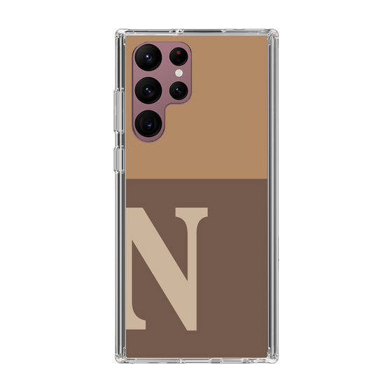 Slim Protection Case［ Original - initial two tone - N brown ］