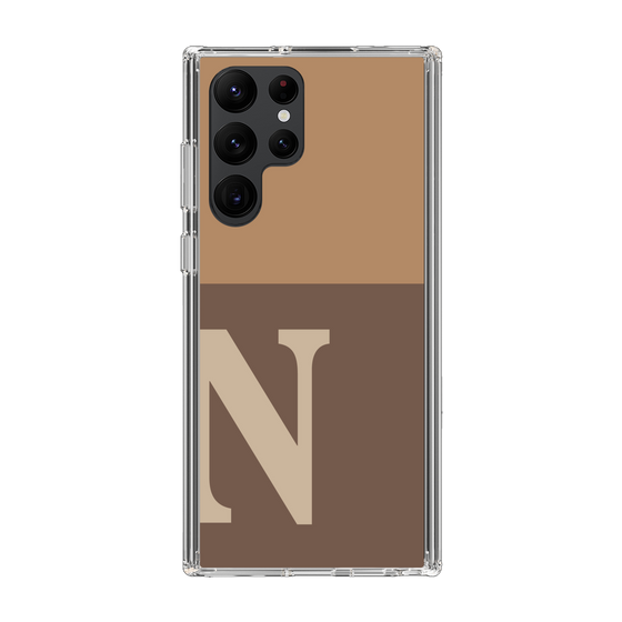 Slim Protection Case［ Original - initial two tone - N brown ］