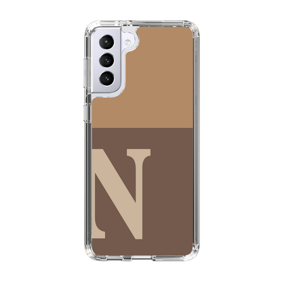 Slim Protection Case［ Original - initial two tone - N brown ］