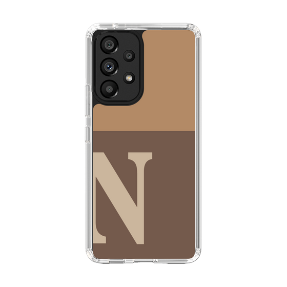 Slim Protection Case［ Original - initial two tone - N brown ］