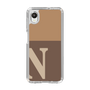 Slim Protection Case［ Original - initial two tone - N brown ］