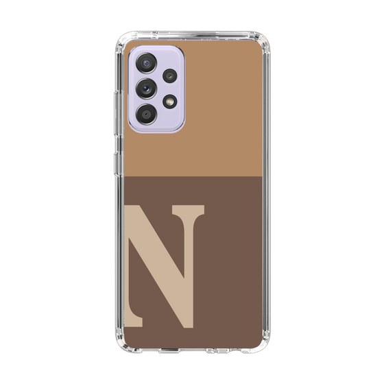Slim Protection Case［ Original - initial two tone - N brown ］