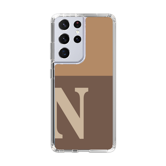 Slim Protection Case［ Original - initial two tone - N brown ］