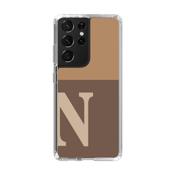 Slim Protection Case［ Original - initial two tone - N brown ］