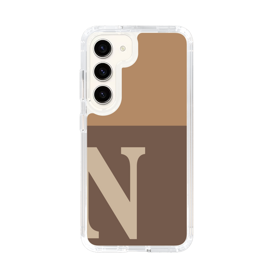 Slim Protection Case［ Original - initial two tone - N brown ］