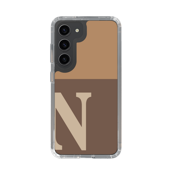Slim Protection Case［ Original - initial two tone - N brown ］