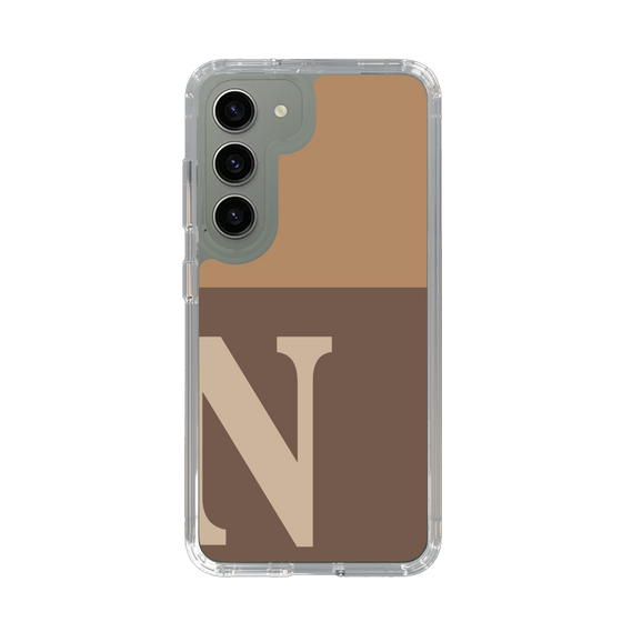 Slim Protection Case［ Original - initial two tone - N brown ］