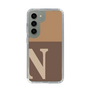 Slim Protection Case［ Original - initial two tone - N brown ］
