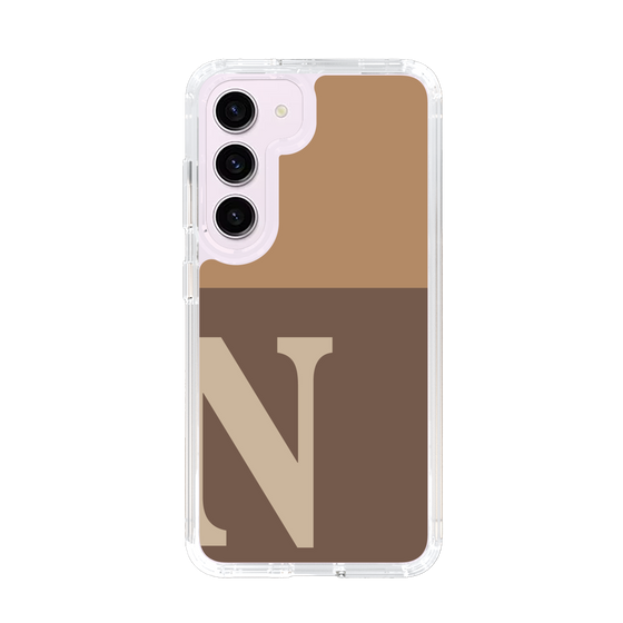 Slim Protection Case［ Original - initial two tone - N brown ］