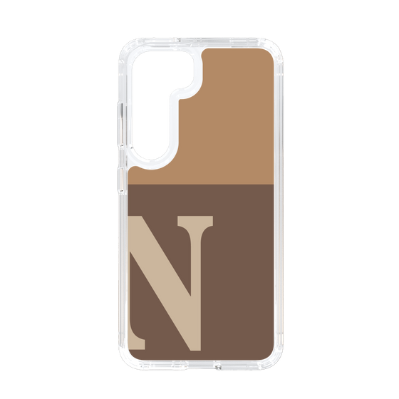 Slim Protection Case［ Original - initial two tone - N brown ］