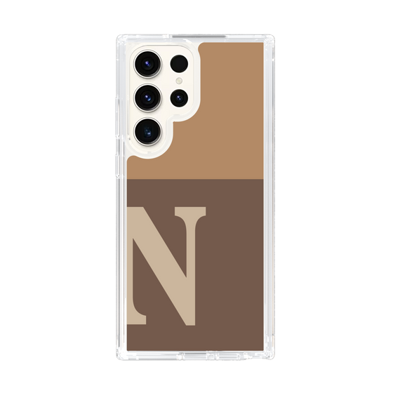 Slim Protection Case［ Original - initial two tone - N brown ］