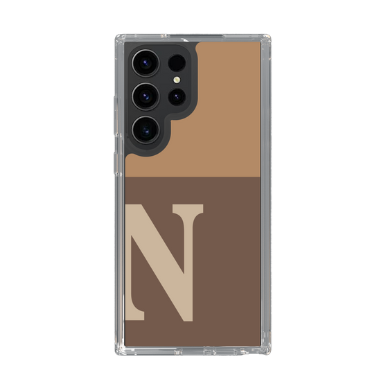 Slim Protection Case［ Original - initial two tone - N brown ］
