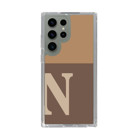 Slim Protection Case［ Original - initial two tone - N brown ］