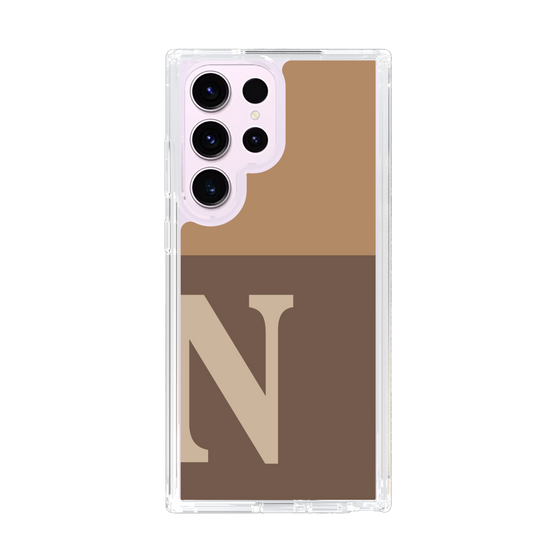 Slim Protection Case［ Original - initial two tone - N brown ］
