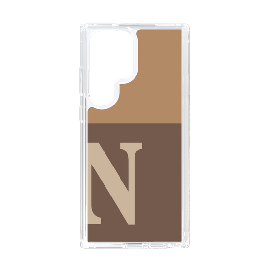 Slim Protection Case［ Original - initial two tone - N brown ］