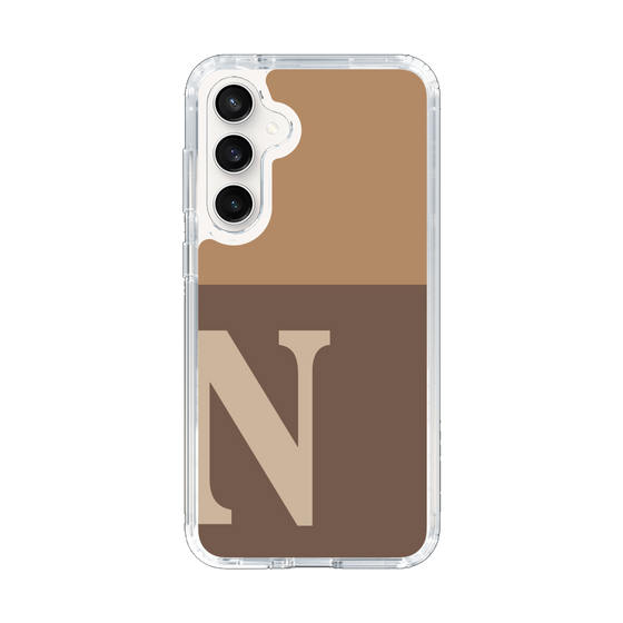 Slim Protection Case［ Original - initial two tone - N brown ］