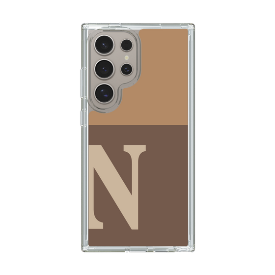 Slim Protection Case［ Original - initial two tone - N brown ］