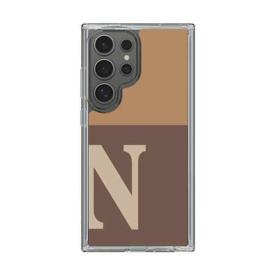 Slim Protection Case［ Original - initial two tone - N brown ］
