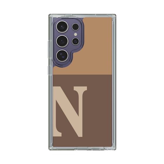 Slim Protection Case［ Original - initial two tone - N brown ］