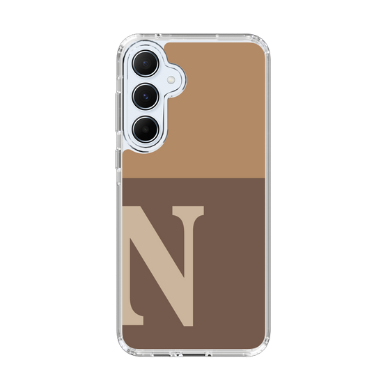Slim Protection Case［ オリジナル - initial two tone - N brown ］