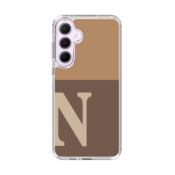 Slim Protection Case［ オリジナル - initial two tone - N brown ］