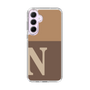 Slim Protection Case［ オリジナル - initial two tone - N brown ］